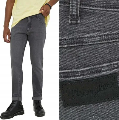 Obrázek produktu pro WRANGLER, Pánské džíny, Slim fit, LARSTON, W31 L32, Schwarz, Jeans, baggyjeans, buggy