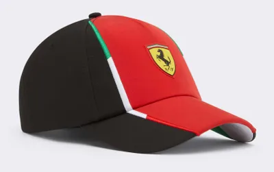 Zdjęcie produktu dla Czapka z daszkiem Ferrari Ferrari Charles Leclerc LC Rosso Corsa