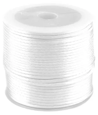 Produktbild von 30m Satinschnur Flechtkordel Kumihimo 1mm, Farbwahl in deinen Lieblingsfarben