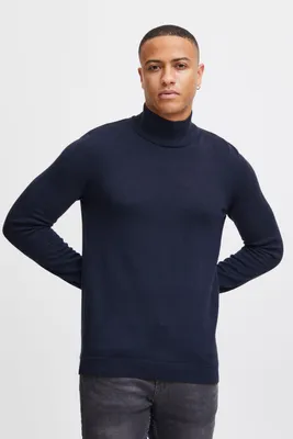 Produktbild von SOLID SDAgrio Herren Rollkragenpullover Pullover mit Rollkragen Rippbündchen 100% Baumwolle Regular fit