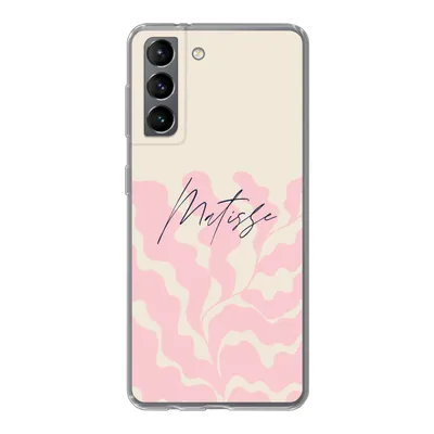 Produktbild von MuchoWow® Handyhülle Schutzhülle Hülle für Samsung Galaxy S21 Matisse - Blume - Abstrakt Silikon Softcase Handy Hülle - Softcase