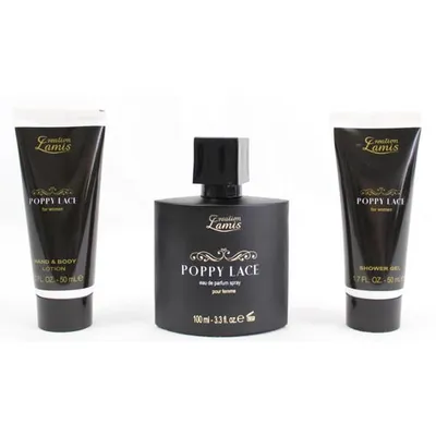 Immagine prodotto di Poppy Lace Creation Lamis Set EDP 100 ml hand body lotion 50 ml shower gel 50 ml