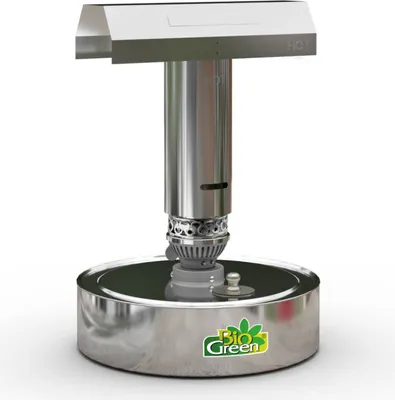 Produktbild von BioGreen Paraffin Gewächshausheizung "Warmax Power 4" aus Edelstahl 300 Watt - 40 % längere Brenndauer