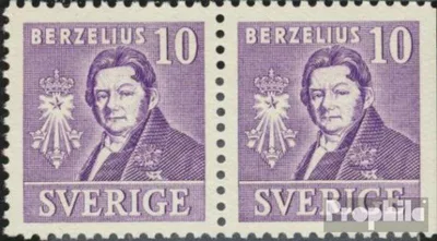 Produktbild von Briefmarken Schweden 1939 Mi 272B/Dr Paar postfrisch Wissenschaft