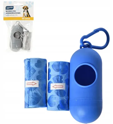 Produktbild von GARDENLINE Hundekotbeutel, 40 Stück + Karton PET9691