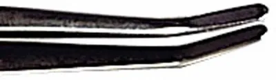 Produktbild von SAFE 798 Pinzette vernickelt 120 mm Spitze gebogen, spitz