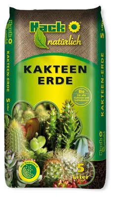 Produktbild von Kakteenerde 5 L für Kakteen & Sukkulenten – lockere Struktur, gegen Staunässe