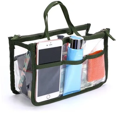 Produktbild von Famanu Handtaschen Organizer - 8 Fächer - Transparent PVC