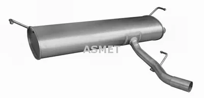 Produktbild von ASMET 14.038 Endschalldämpfer für NISSAN Qashqai / Qashqai +2 I (J10, NJ10) Auspuff