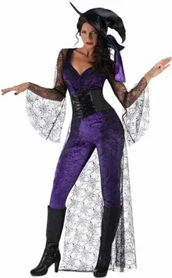 Image de Déguisement pour adultes My Other Me Sorcière violette S