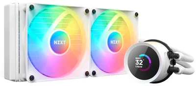 Immagine prodotto di NZXT Kraken 240 RGB Processore Raffreddatore a liquido All-in-one 12 cm Bianco 1 pz