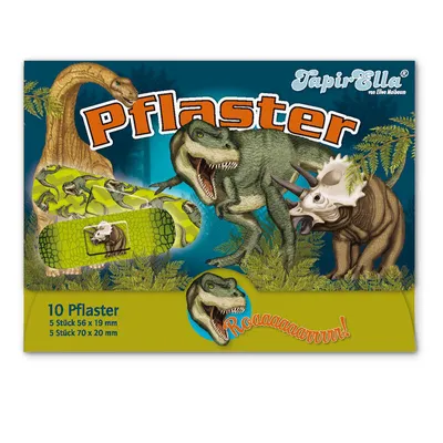 Produktbild von TapirElla Pflasterbriefchen T-Rex