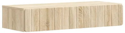 Image de Table d'appoint murale Chêne Sonoma 87,5 x 34,5 x 17 cm