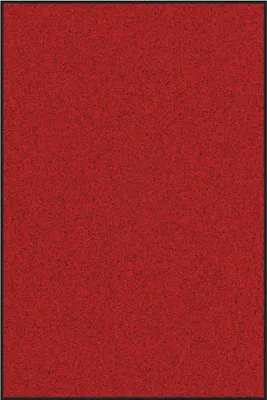 Produktbild von vidaXL Fußmatte Rot und Schwarz 120 x 180 cm 100% Polyamid