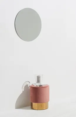 Produktbild von Homestyle Spiegel rund Ø 60 cm  hochwertig verarbeiteter Kristallspiegel/Wandspiegel  Rahmenlos  inkl. Klebebleche