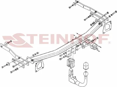 Produktbild von Z547720 Anhängerkupplung passend für RENAULT Megane III 11/2008-09/2012 abnehmbar