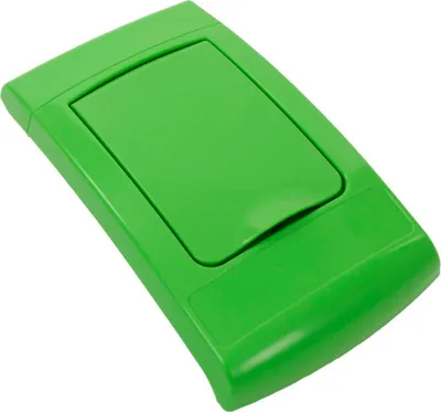 Produktbild von Hebedeckel für Wertstoffsammler Envirobin 55 & 82 Liter | HxBxT 9,6x30,8x52cm | Kunststoff | Grün