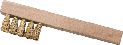 Produktbild von CREARTEC Messing Drahtbürste 15 cm für Metallreinigung und Rostentfernung