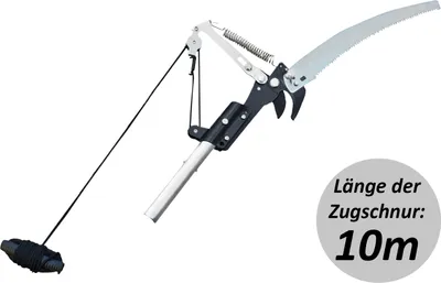 Produktbild von FenWi Raupenschere / Astschere mit 10m Zugschnur als Zubehör zu Alu-Teleskopstangen