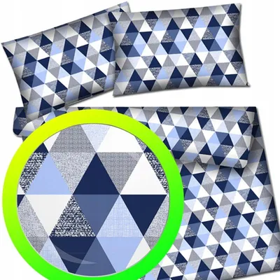 Produktbild von Designpremium Baumwoll-Bettwäsche, 160x200 cm, gestreift