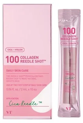 Produktbild von Vt Cosmetics 100 Collagen Reedle Shot (2Ml*10Ea)