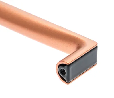 Produktbild von Uchwyt meblowy BA 160 mm, uchwyt kuchenny miedziany i czarny, uchwyt drzwiowy BiColor