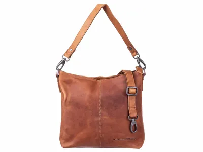 Produktbild von The Chesterfield Brand Leder Wax Pull up Damen Umhängetasche Jen C480893-31 cognac