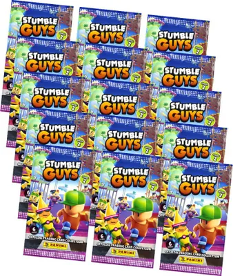 Produktbild von Panini Stumble Guys Karten Serie 2 - Sammelkarten Trading Cards - 15 Booster