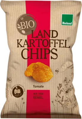 Produktbild von Kartoffelchips Tomate 125g 2er Pack