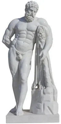Immagine prodotto di Casa Padrino Decorazione da giardino in stile antico scultura in marmo uomo grigio h. 180 cm