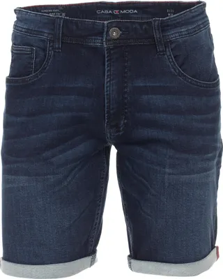 Produktbild von CASAMODA Herren Bermuda-Jeans-Shorts 1/2 Regular Fit Dunkelblau 36