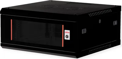 Produktbild von ROLINE 19-Zoll Wandgehäuse Basic Plus 4HE, 600x600 BxT schwarz