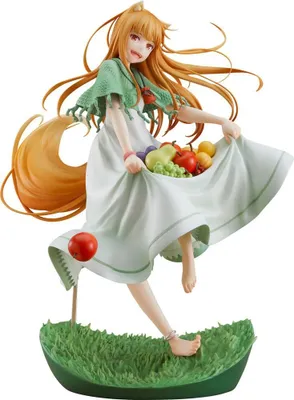 Obrázok produktu pre Socha Spice and Wolf z PVC v mierke 1/7, holo (Vlk a vôňa ovocia), 26 cm