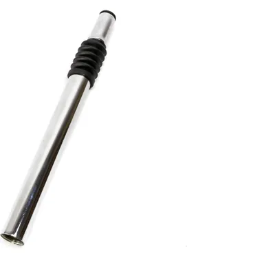 Produktbild von gefederte Stahl Kerzen Sattelstütze 300mm Sattel Stange 27,2 mm Federung silber