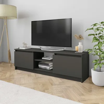 Produktbild von Möbel TV-Schrank Grau 120×30×35,5 cm Holzwerkstoff - TV-Schränke 800569