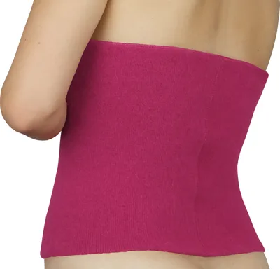 Produktbild von wobera Angora Nierenwärmer oder Leibwärmer für Damen und Herren, kräftige Ausführung (Gr. XS, Farbe: fuchsia/pink)