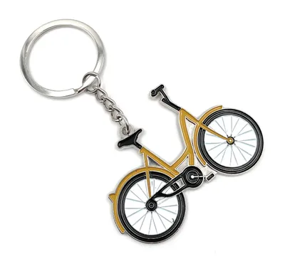 Image de Onwomania Bike Bike Porte-clés métal porte-bonheur en boîte cadeau alu, idéal pour offrir en cadeau