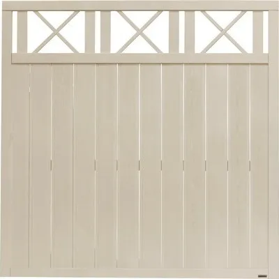 Produktbild von Zaun Hauptelement Konsta Provence 180 x 180 cm, natur