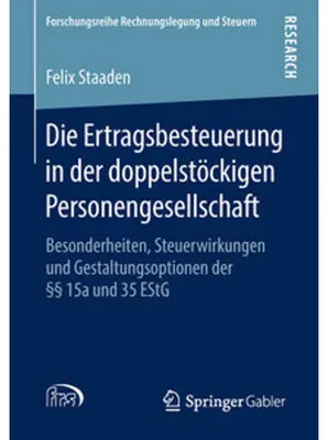Image de Die Ertragsbesteuerung in der doppelstöckigen Personengesellschaft