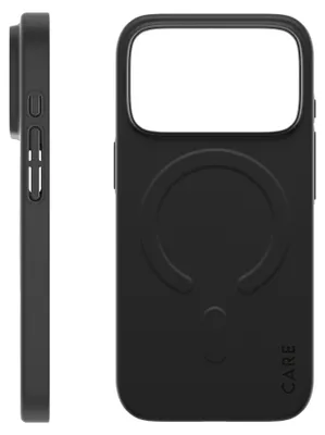 Produktbild von CARE by PanzerGlass SL1M Case Black w. MagSafe iPhone 17 Pro