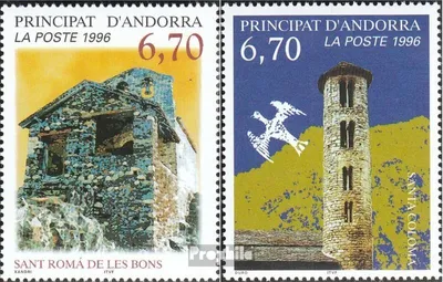 Produktbild von Briefmarken Andorra - Französische Post 1996 Mi 503-504 (kompl.Ausg.) postfrisch Tourismus