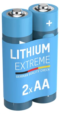 Produktbild von ANSMANN Lithium Batterie Mignon AA / FR6 2er Blister