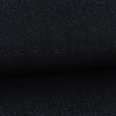 Produktbild von Viskosestoff Meterware Bekleidung Foliendruck schwarz silber 1,4m