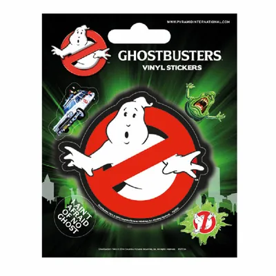 Produktbild von Ghostbusters RD-RS660047 Aufkleber, Karton, mehrfarbig, 10 x 12,5 cm