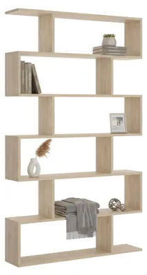 Immagine prodotto di Dmora Libreria As 25x80x190h cm Marrone, 5 Ripiani Portata Ripiani 4