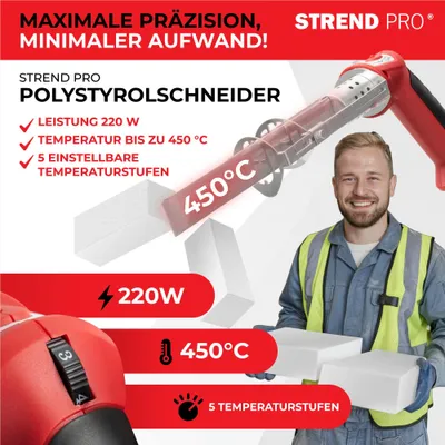 Produktbild von Schneider Strend Pro JS-102GD, für Polystyrol und EPS, 220 W