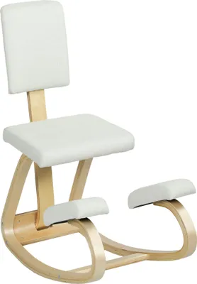 Obrázek produktu pro HOMCOM Ergonomická kolenní židle, kolenní stolička, zdravotní židle pro domácnost a kancelář