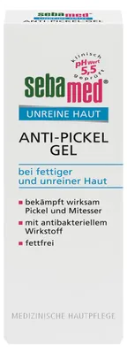 Zdjęcie produktu dla Sebamed Anti Pimple Żel antybakteryjny skuteczny przeciw pryszczom 10ml
