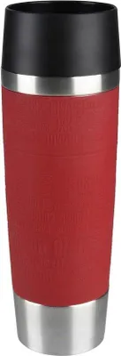 Image de Mug isotherme Thermos 0,5 L, acier inoxydable rouge