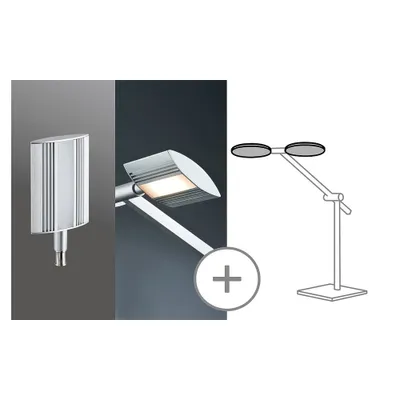 Immagine prodotto di Living CombiSystems NanoLED Spot Linear 5W LED in alluminio, finitura argento